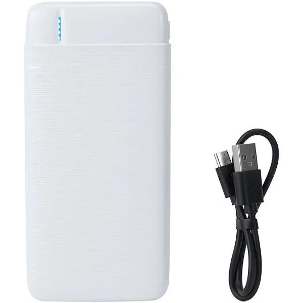 Kmart 10,000mAh Portable Charger in White