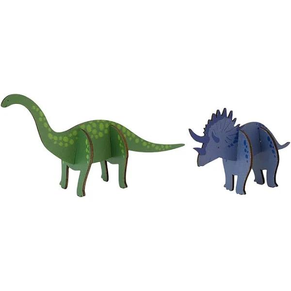 Kmart 2 Piece Dinosaur Wooden Cake Topper