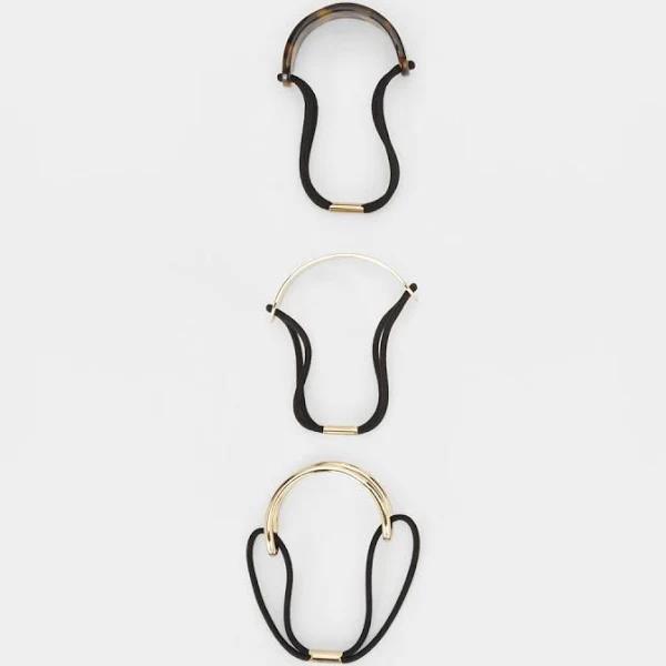 Kmart 3 Pack Cut Out Metal Hair Ties