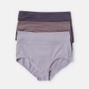 Kmart 3 Pack Ultrasoft Recycled Polyester Full Briefs-Mg/ts/sn Size: 18