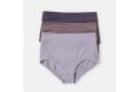 Kmart 3 Pack Ultrasoft Recycled Polyester Full Briefs-Mg/ts/sn Size: 18