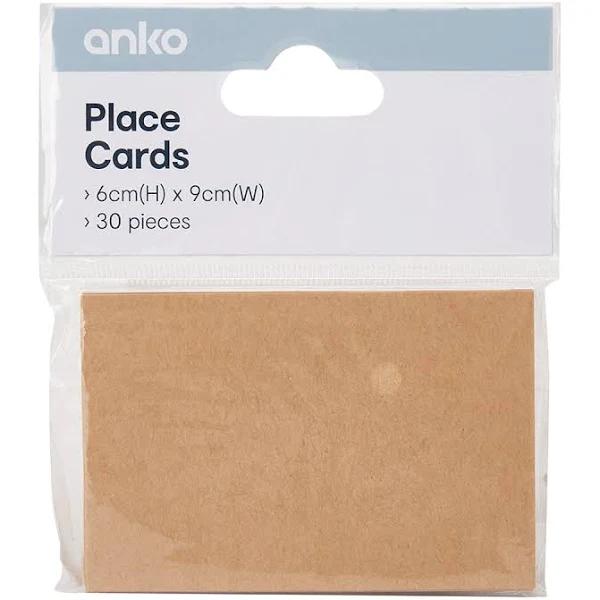 Kmart 30 Piece Place Cards