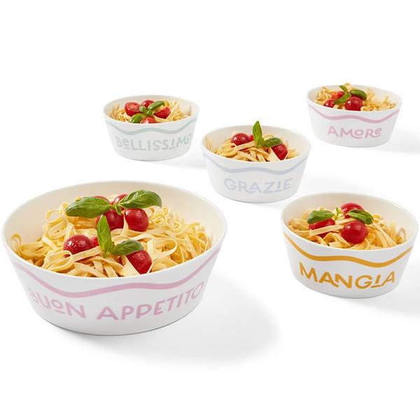 Kmart 5 Pack Mangiare Pasta Serve Set