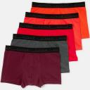Kmart 5 Pack Plain Trunks in Firem