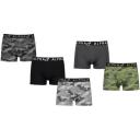 Kmart 5 Pack Plain Trunks in Firem