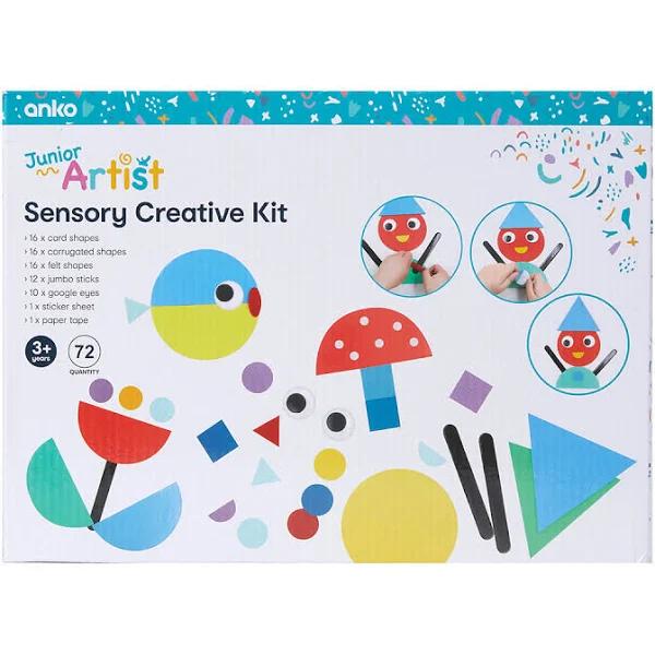 Kmart 72 Piece Sensory Creative Kit