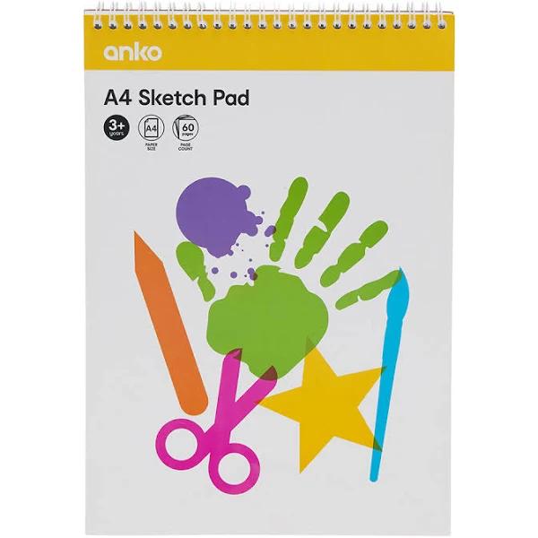 Kmart A4 Sketch Pad