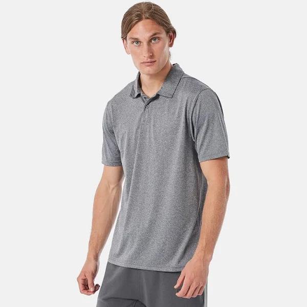 Kmart Active Mens Core Polo T-Shirt in Char MarleXXL Size: 2XL