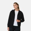Kmart Active Womens Core Zip Through Hoodie-Black Size: 10