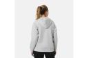 Kmart Active Womens Core Zip Through Hoodie-Grey Mrl Size: 18