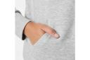 Kmart Active Womens Core Zip Through Hoodie-Grey Mrl Size: 18