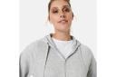 Kmart Active Womens Core Zip Through Hoodie-Grey Mrl Size: 18