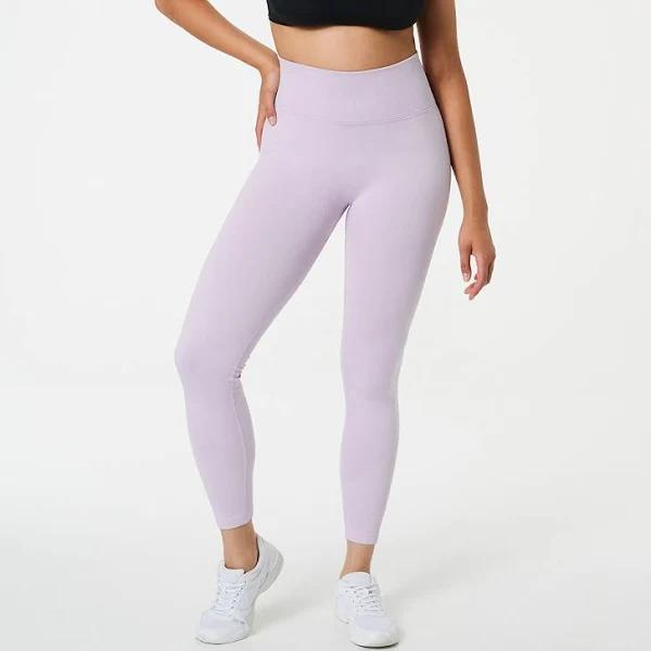 Kmart Active Womens Full Length Scrunch Seamfree Leggings-Past Lil Size: 14