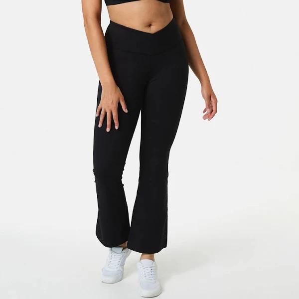 Kmart Active Womens Kick Flare Leggings Black Size 14 Price History Comparison Alerts BuyWisely