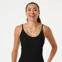 Kmart Active Womens Seamfree Crop Tank Top-Black Size: 12