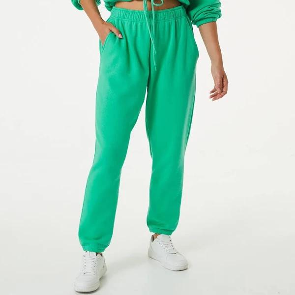 Kmart Active Womens Youth Jogger Trackpants-Klly Green Size: 12