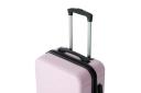 Kmart Albany Hard Case 4 Wheels in Light Pink Size: 46cm