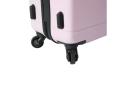 Kmart Albany Hard Case 4 Wheels in Light Pink Size: 46cm