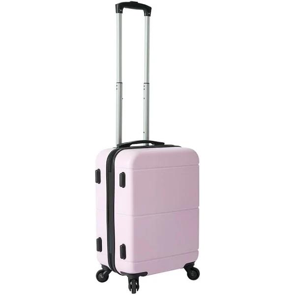 Kmart Albany Hard Case 4 Wheels in Light Pink Size: 46cm