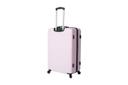 Kmart Albany Hard Case 4 Wheels in Light Pink Size: 70cm