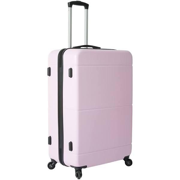 Kmart Albany Hard Case 4 Wheels in Light Pink Size: 70cm