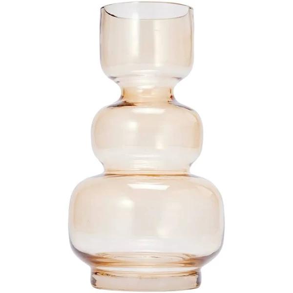 Kmart Amber Tiered Vase