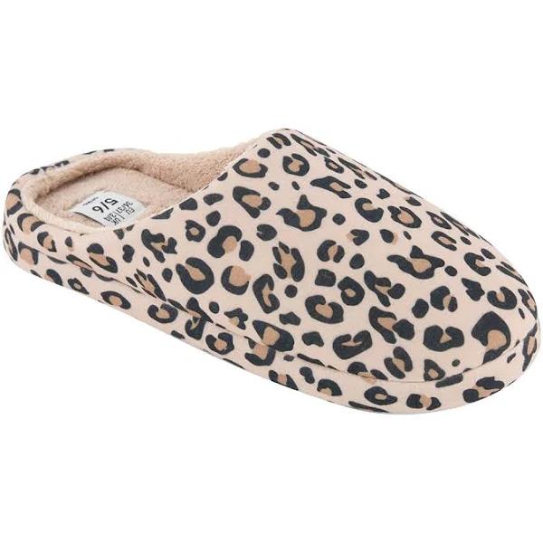 Kmart Basic Print Slipper Scuffs-Animal Size: 5/6