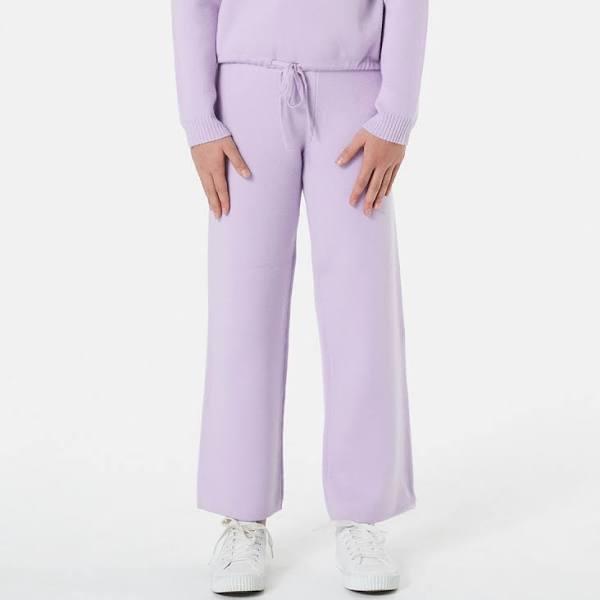 Kmart Bonded Knit Pants-Pst Purple Size: 16
