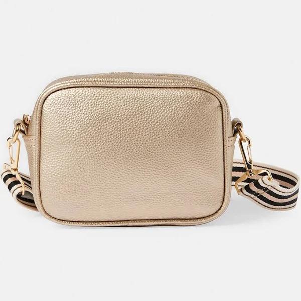 Kmart Cara Statement Strap Crossbody Bag in Metallic Price History Comparison Alerts