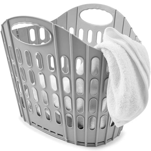 Kmart Collapsible Laundry Basket in Grey