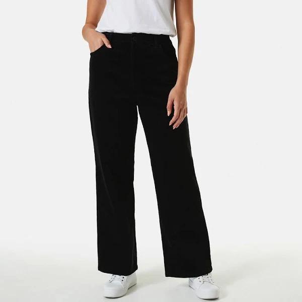 Kmart Corduroy Pants-Black Size: 10