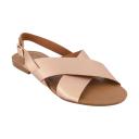 Kmart Crossover Footbed Sandals-Rose Gold Size: 5