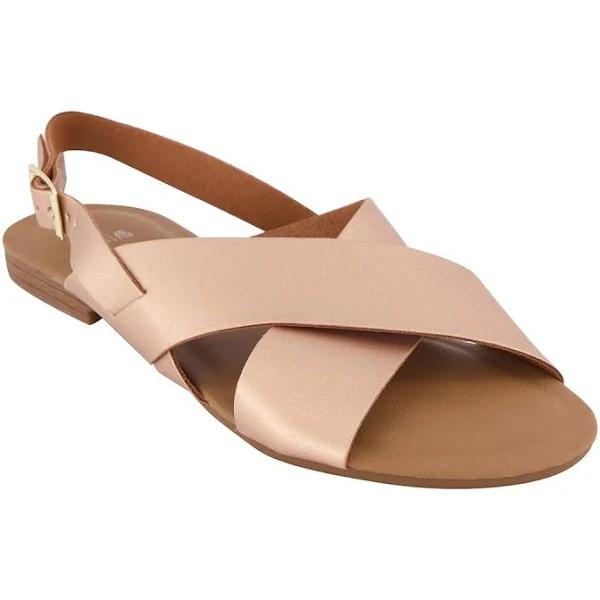 Kmart Crossover Footbed Sandals Rose Gold Size 5 Price History Comparison Alerts