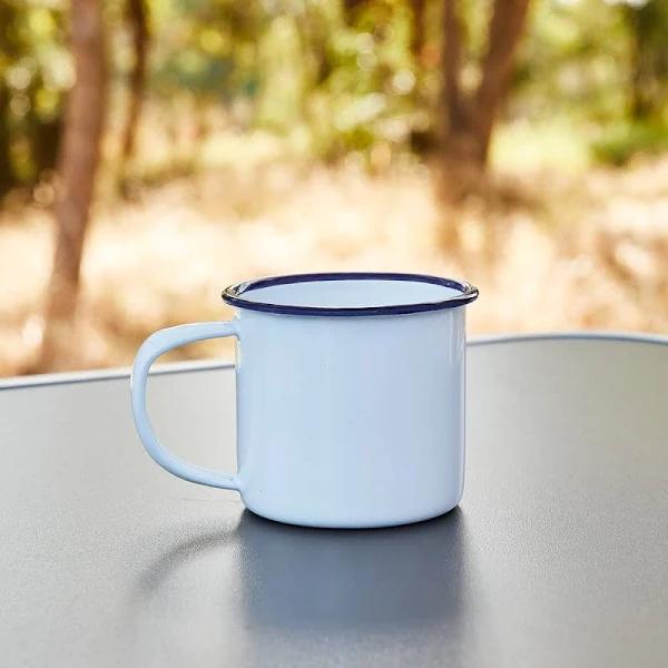 Kmart Enamel Espresso Mug Size: 160ml