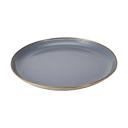 Kmart Enamel Grey / Bronze Plate Size: 28cm