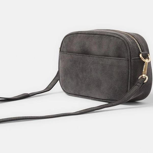 Kmart Front Pocket Crossbody Bag in Black