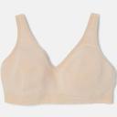 Kmart Full Figure Wirefree Soft Cup Bra-Beige Size: 18C