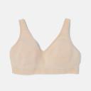 Kmart Full Figure Wirefree Soft Cup Bra-Beige Size: 18C