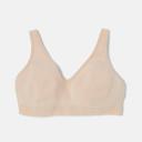 Kmart Full Figure Wirefree Soft Cup Bra-Beige Size: 20DD