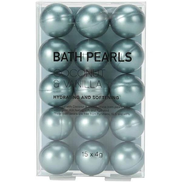 Kmart Hydrating & Softening Bath Pearls 4g-Coconut & Vanilla