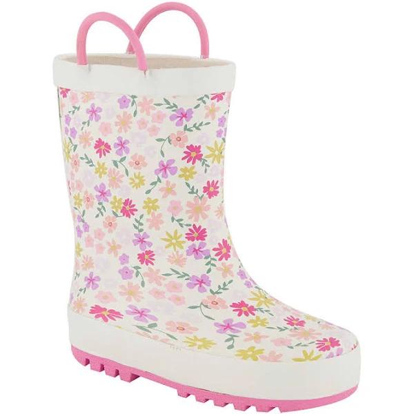 Kmart Junior Rainboots-Floral Size: 12 Jnr