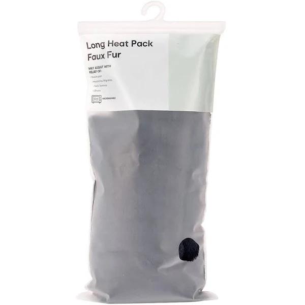 Kmart Long Heat Pack in Faux Fur, Navy
