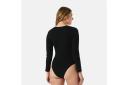 Kmart Long Sleeve Ruched Bodysuit-Black Size: 12