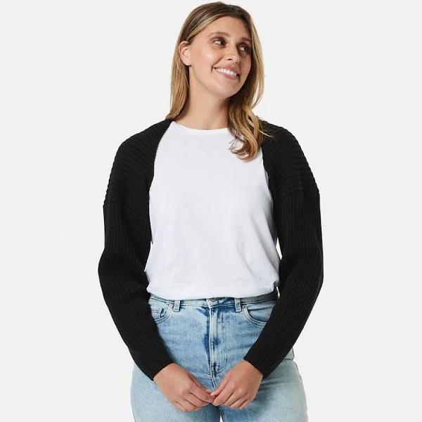 Kmart Long Sleeve Shrug Black Size 14 16 Price History Comparison Alerts
