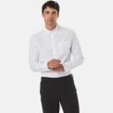 Kmart Long Sleeve Stretch Oxford Shirt in Light Blue Size: XL