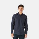 Kmart Long Sleeve Stretch Oxford Shirt in Paris Navy Size: XS
