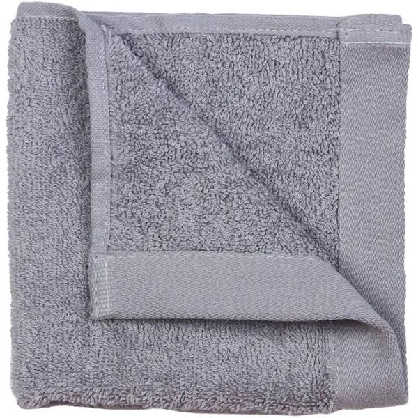 Kmart Malmo Cotton Face Washer in Silver