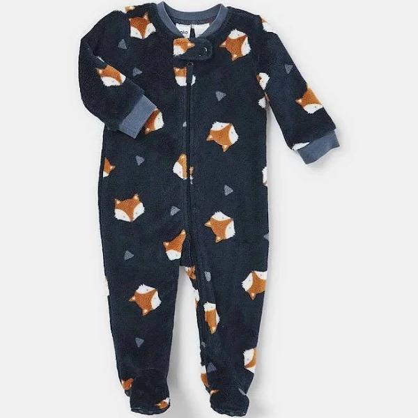 Kmart Micro Fleece Romper-Fox C Size: 2