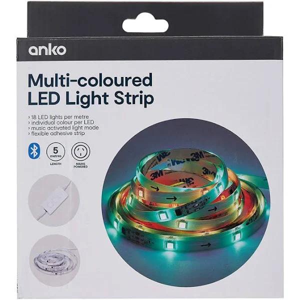 Kmart Multi-Coloured LED Light Strip