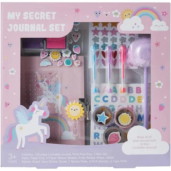 Kmart My Secret Journal Set-Unicorn